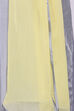 Blue Chanderi Unstitched Suit Set image number 1