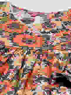 Black Cotton Anarkali Printed Kurta Set image number 1