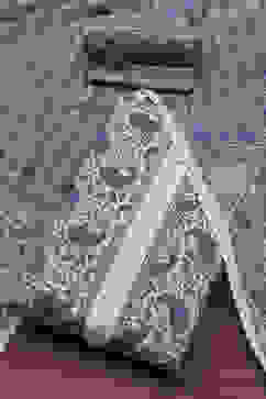 Blue Cotton Screen Print Unstitched Suit Set image number 0