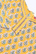 Yellow Cotton Straight Kurta Sharara Suit Set image number 1