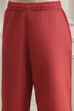 Grey Cotton Printed Straight Suit Set image number 2