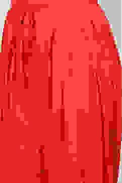 Red Cotton Straight Kurta Salwar Pant Suit Set image number 2