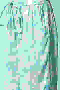 Turquoise Viscose Straight 2 Piece Set image number 2