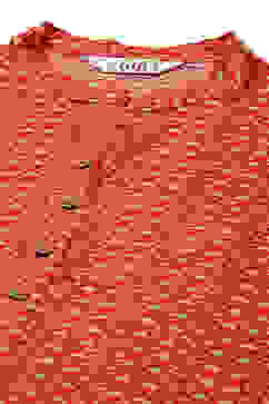 Orange Rayon Straight Kurta image number 1