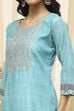 Pink Cotton Machine-Embroidered Unstitched Suit Set image number 2