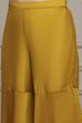 Yellow Viscose Blend A-Line Printed Garara Suit Set image number 2