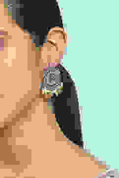 Green Pink Brass Studs image number 1