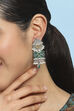 Green Brass Drop & Danglers image number 1