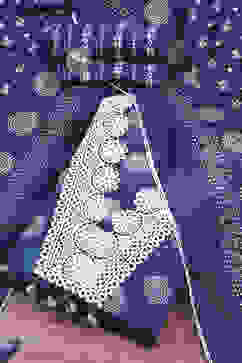 Indigo Cotton Unstitched Suit Set image number 0