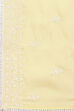 Pastel Yellow Cotton Blend Unstitched Suit Set image number 3