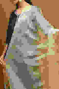 Gold Polyester Dupatta image number 1