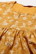 Blue Cotton Anarkali Kurta Palazzo Suit Set image number 1