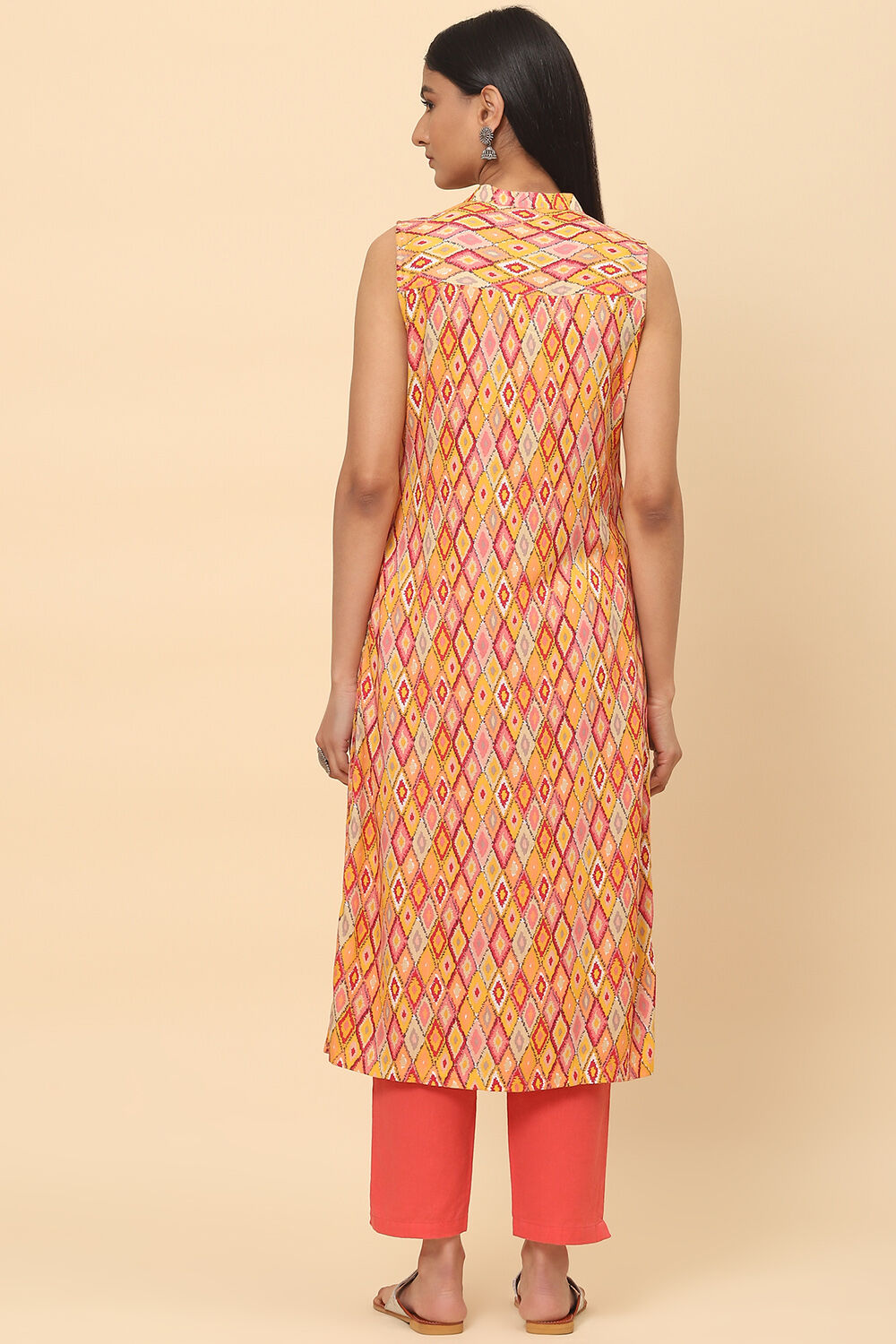 Green Rayon Kurta image number 4