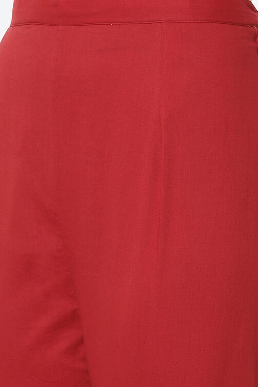 Grey Cotton Unstitched Suit Set image number 2