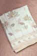 Peach Linen Printed Unstitched Suit Set image number 1