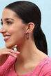 Rhodolite Brass Earrings image number 1