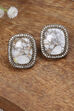 White Brass Studs image number 0