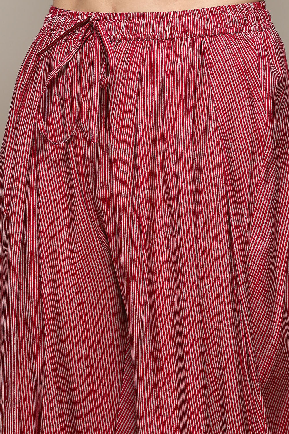 Navy Poly Viscose Straight Printed 2 Piece Set image number 3