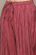 Navy Poly Viscose Straight Printed 2 Piece Set image number 3