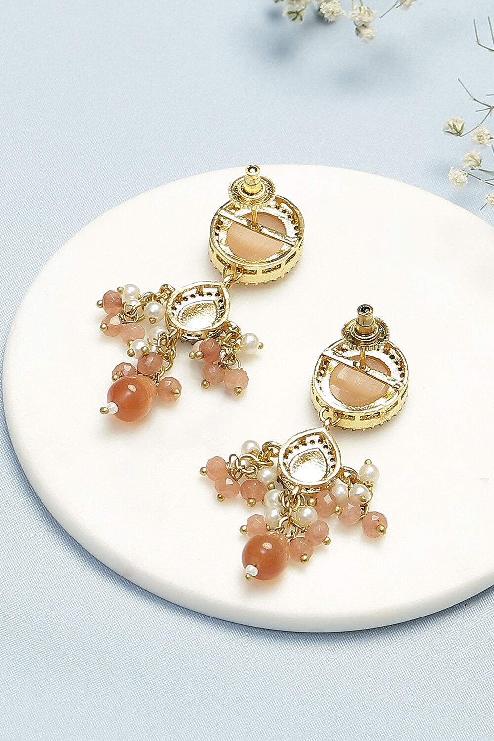 Nude Alloy Earrings image number 3