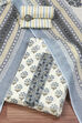 Pink Cotton Printed Unstitched Suit Set image number 0