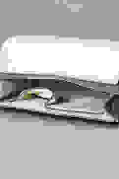 Blue PU Satchel image number 5