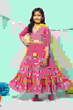 Pink Cotton Printed Suit Set image number 0