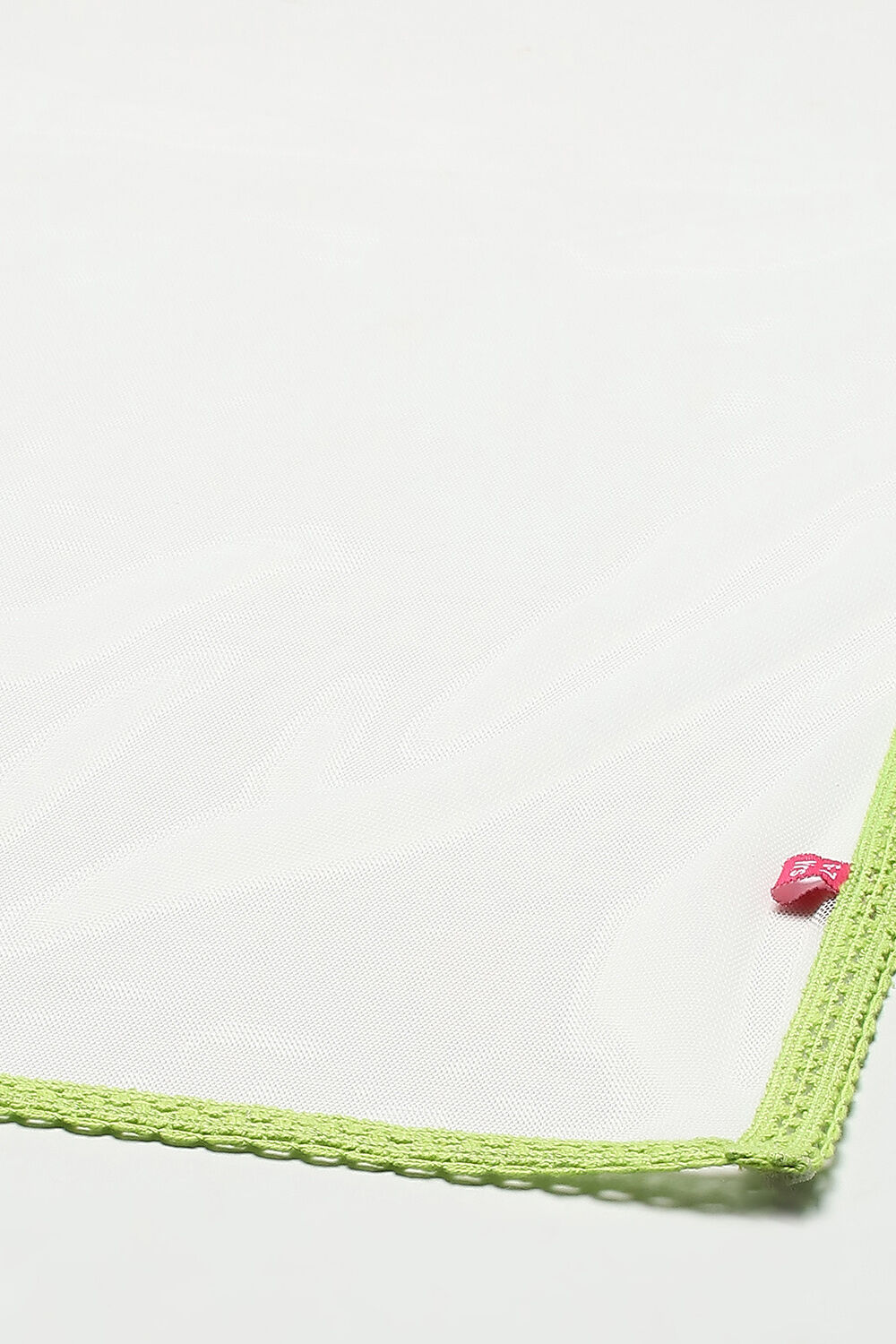 Green Leheriya Cotton Kurta With Palazzo & Net Dupatta image number 3