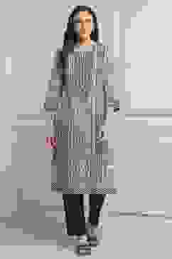 White Cotton Straight Kurta image number 5