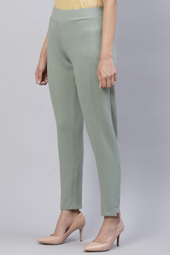 Green Bay Straight Poly Viscose Leggings image number 2
