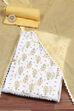 Blue Cotton Unstitched Suit Set image number 0