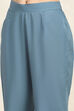 Mauve Linen Blend Digital Print Unstitched Suit Set image number 3