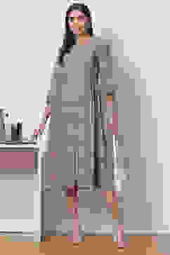 Lilac Dust Cotton A Line Dress image number 5