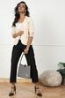 Black Art Silk Pants image number 0