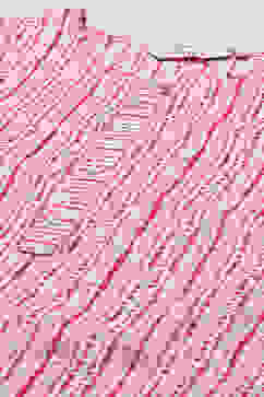 White Red Cotton Straight Suit Set image number 1