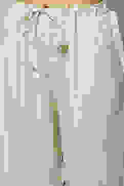 Yellow Cotton A-Line Kurta Palazzo Suit Set image number 3