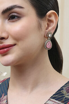Light Pink Brass Drop & Danglers image number 1