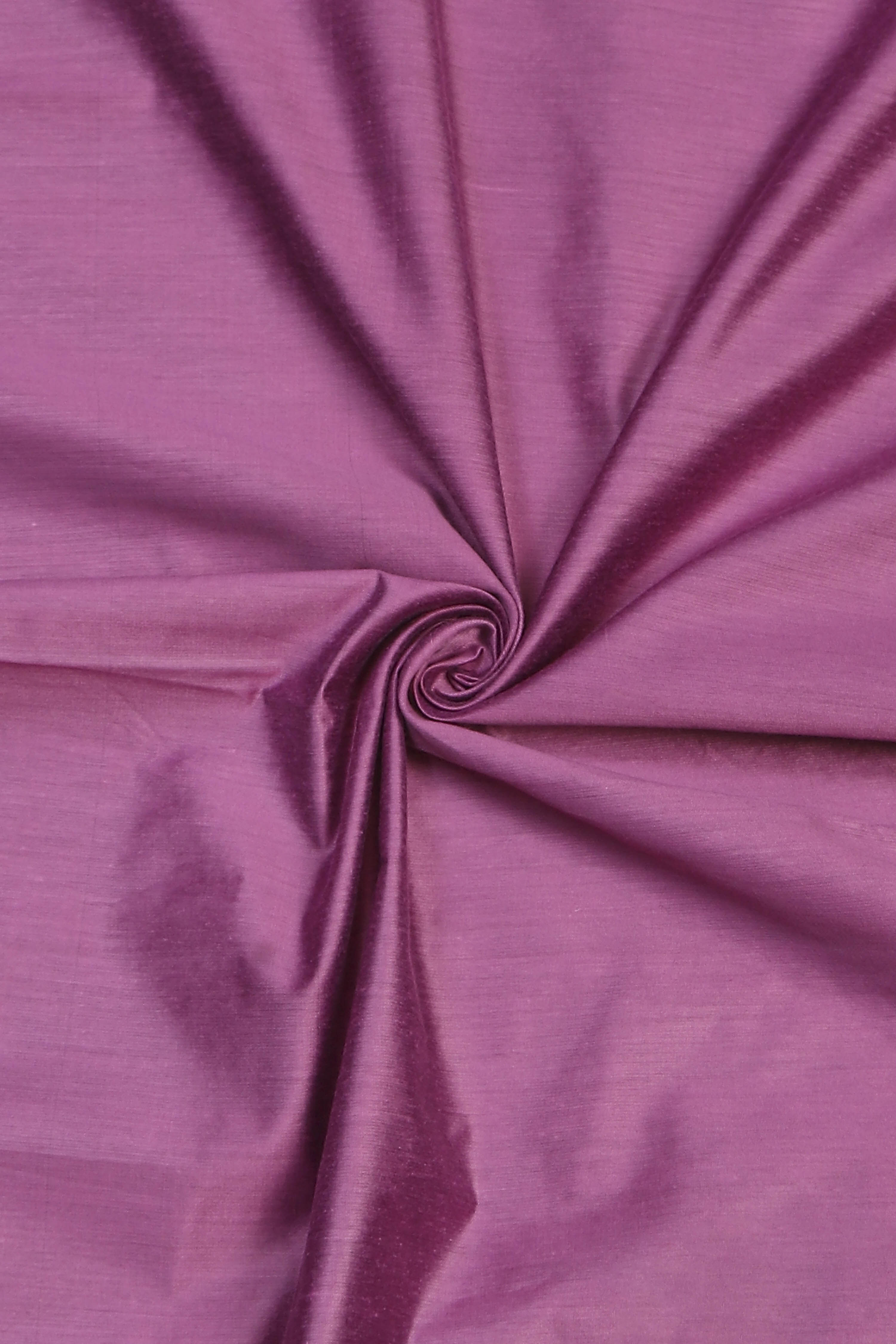 Onion Pink Cotton Unstitched Suit Set image number 2