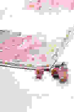 Coral Cream Poly Cotton Lehenga Set image number 2