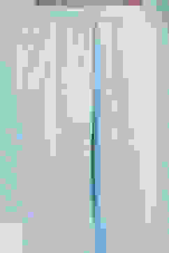 Sky Blue Cotton Floral Gathered Suit Set image number 2