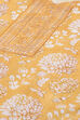 Mustard Cotton Blend Digital Print Unstitched Suit Set image number 2