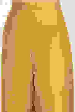 Mustard Chanderi Unstitched Suit Set image number 3