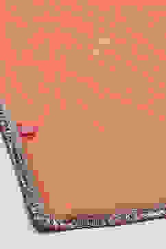 Orange Cotton Blend Short Top Lehenga Set image number 3