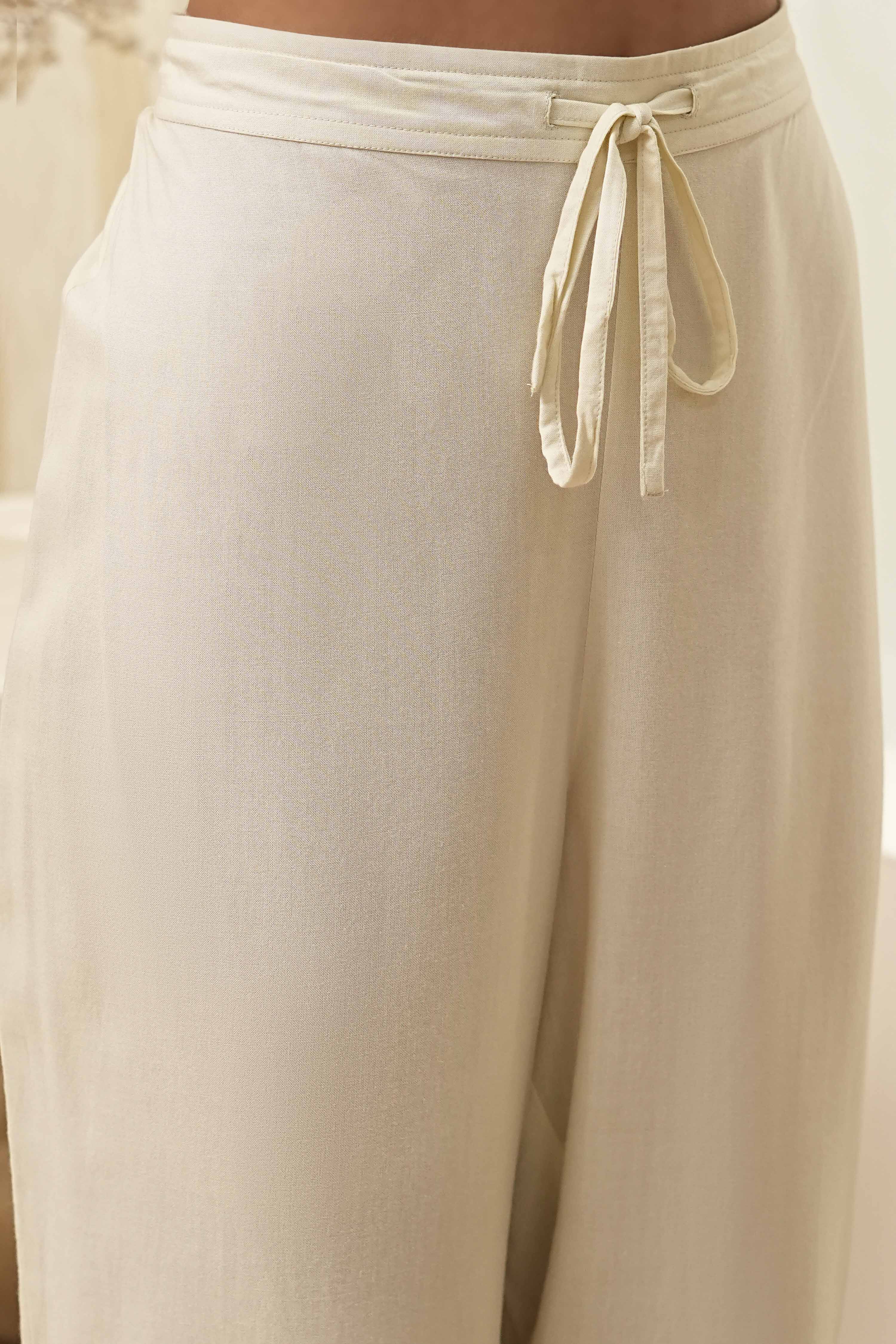 Dull Blue Printed Straight Suit Set image number 2