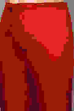 Red Rayon Straight Kurta Pant 2 Piece Set image number 2