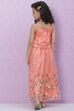 Yellow Art Silk Lehenga image number 4