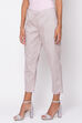 Red Cotton Printed Pants image number 2