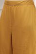 Mustard Viscose Rayon Straight Dyed Suit Set image number 2