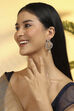 Gold Plated Brass Drop Earrings image number 1