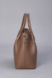 Mocha PU Handbag image number 4